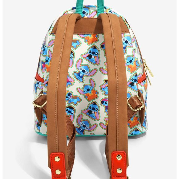Price firm $ Loungefly Disney Lilo & Stitch Mini Backpack Allover print - Picture 4 of 4